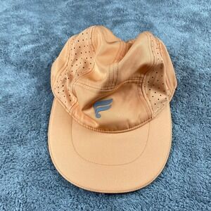 Fabletics The Fundamental Orange Adjustable Running Outdoors Hat Cap Womens